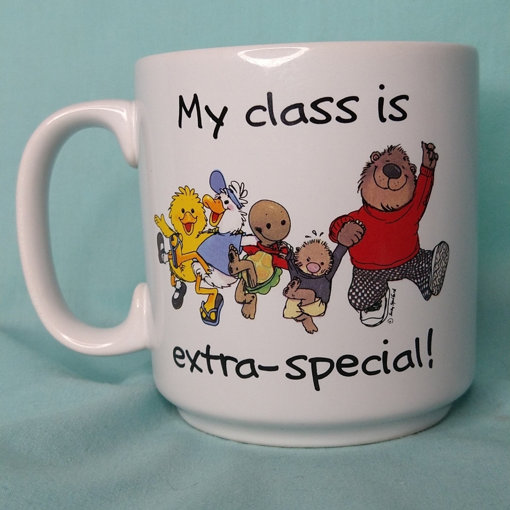 Suzy's Zoo My Class extra-special Coffee Cup Teacher Mug Vintage Suzy Spafford - Picture 4 of 5